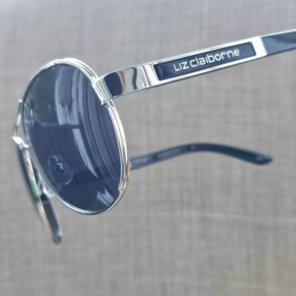 Liz Claiborne Women Sunglasses Silver Tone Frame Eyewear 61[]14 125 Sun Shades - Picture 4 of 12